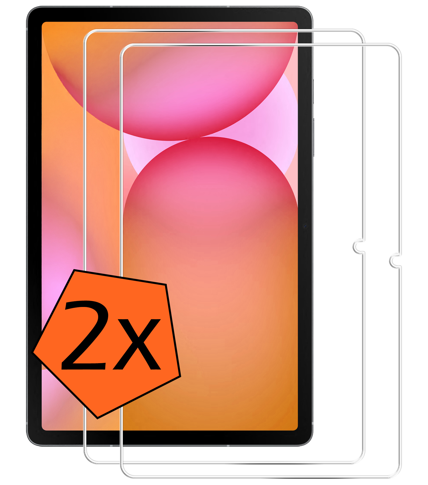 Nomfy Nomfy Samsung Galaxy Tab S10 FE Plus Screenprotector - 2 PACK