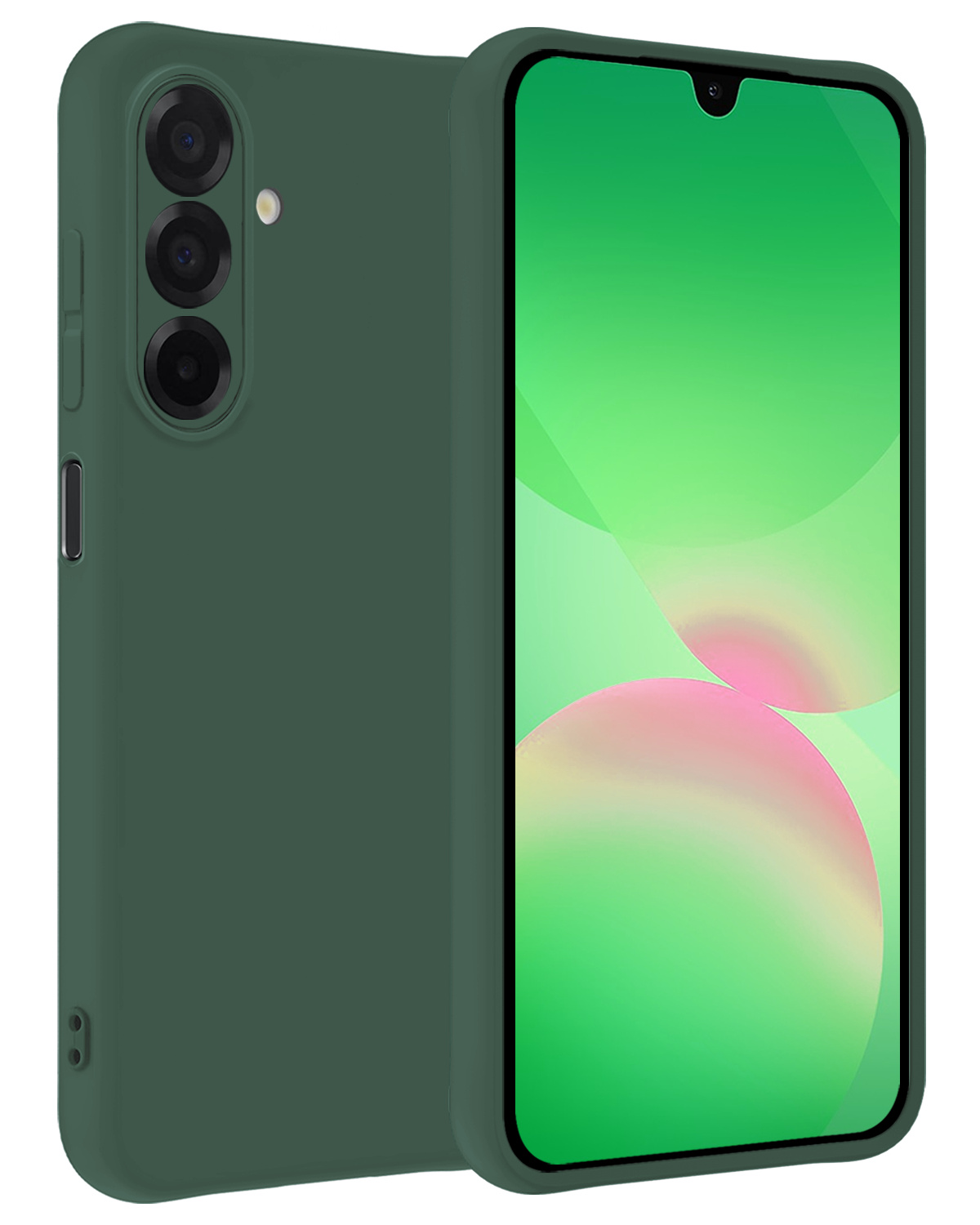 BASEY. BASEY. Samsung Galaxy A26 Hoesje Siliconen - Donkergroen