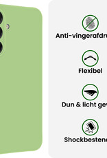 BASEY. BASEY. Samsung Galaxy A26 Hoesje Siliconen - Groen
