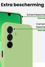 BASEY. BASEY. Samsung Galaxy A26 Hoesje Siliconen - Groen - 2 PACK