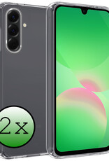 BASEY. BASEY. Samsung Galaxy A26 Hoesje Siliconen - Transparant - 2 PACK
