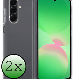 BASEY. BASEY. Samsung Galaxy A26 Hoesje Siliconen - Transparant - 2 PACK
