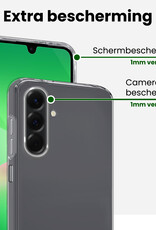 BASEY. BASEY. Samsung Galaxy A26 Hoesje Siliconen - Transparant - 2 PACK