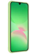 BASEY. BASEY. Samsung Galaxy A26 Hoesje Siliconen Met Screenprotector - Groen
