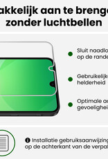 BASEY. BASEY. Samsung Galaxy A26 Hoesje Siliconen Met Screenprotector - Lichtblauw