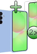 BASEY. BASEY. Samsung Galaxy A36 Hoesje Siliconen - Lichtblauw