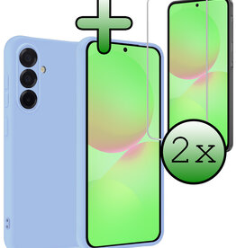 BASEY. BASEY. Samsung Galaxy A36 Hoesje Siliconen - Lichtblauw