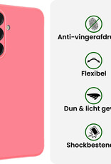 BASEY. BASEY. Samsung Galaxy A36 Hoesje Siliconen - Lichtroze