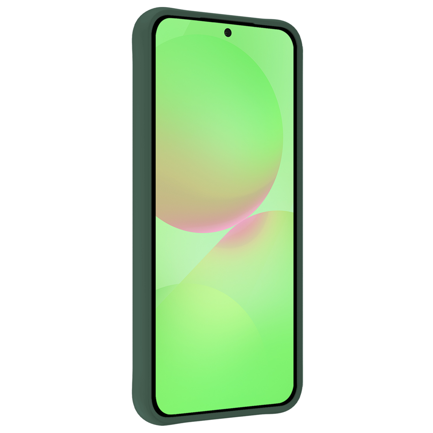 BASEY. BASEY. Samsung Galaxy A36 Hoesje Siliconen - Donkergroen - 2 PACK