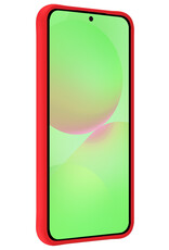 BASEY. BASEY. Samsung Galaxy A36 Hoesje Siliconen - Rood - 2 PACK