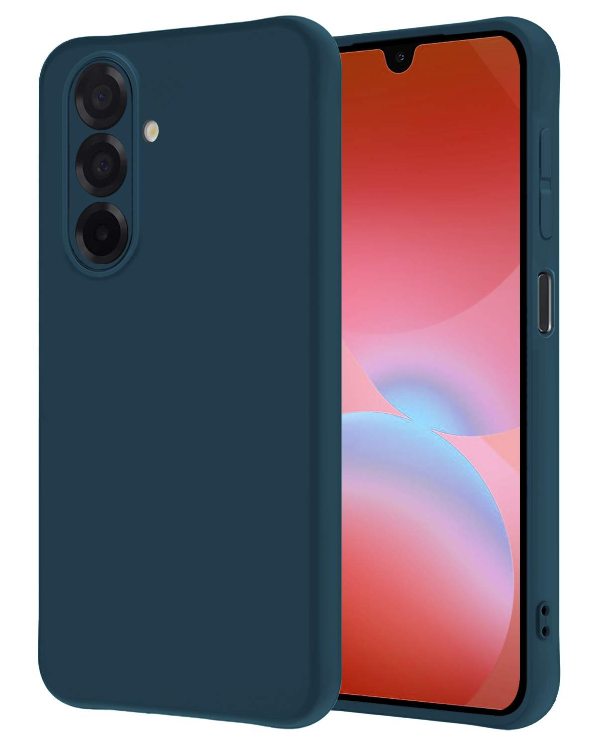 NoXx NoXx Samsung Galaxy A26 Hoesje Siliconen - Donkerblauw