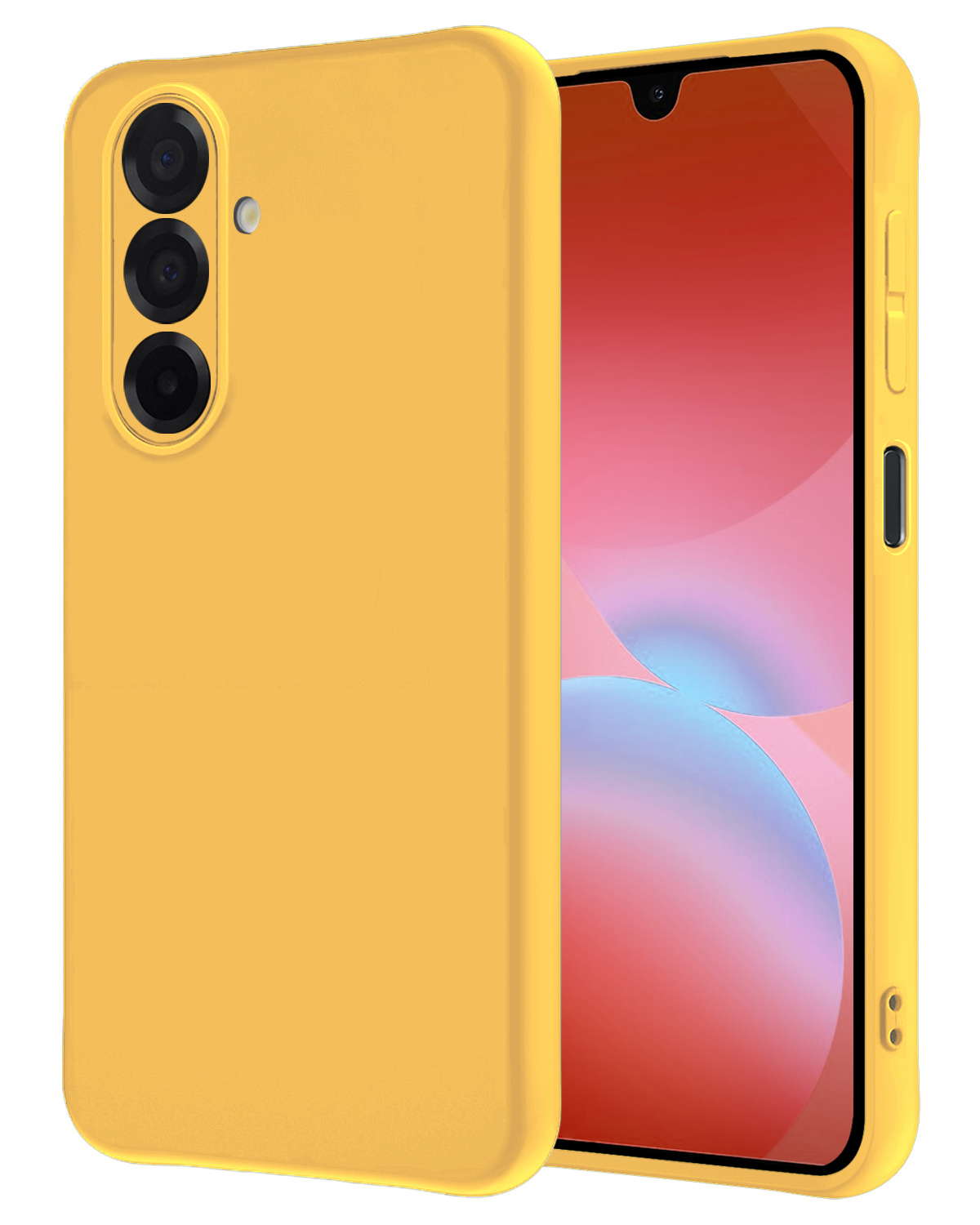 NoXx NoXx Samsung Galaxy A26 Hoesje Siliconen - Geel