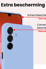NoXx NoXx Samsung Galaxy A26 Hoesje Siliconen - Lichtblauw