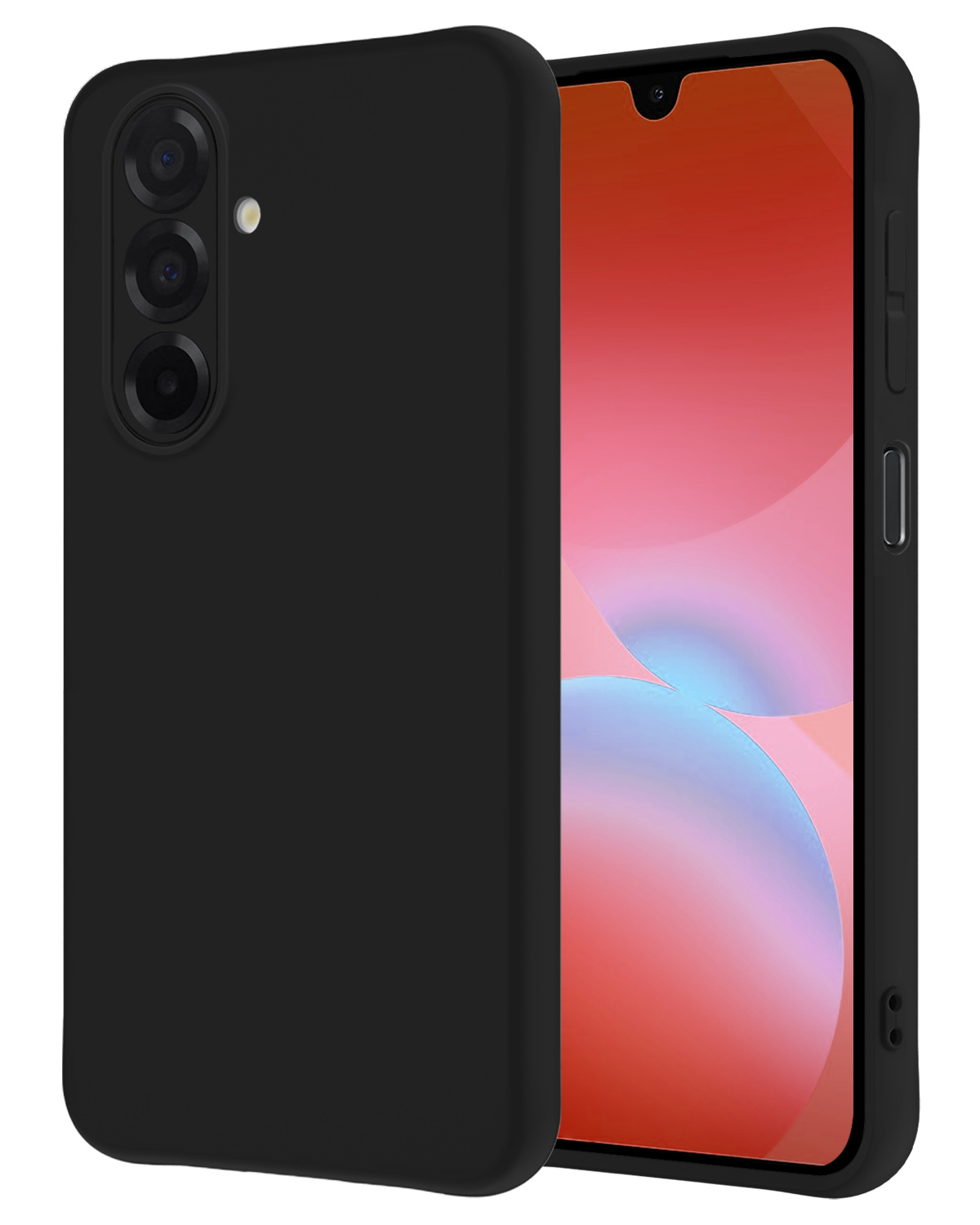 NoXx NoXx Samsung Galaxy A26 Hoesje Siliconen - Zwart