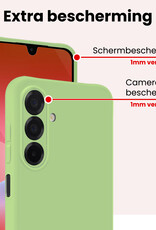 NoXx NoXx Samsung Galaxy A26 Hoesje Siliconen - Groen - 2 PACK