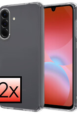 NoXx NoXx Samsung Galaxy A26 Hoesje Siliconen - Transparant - 2 PACK