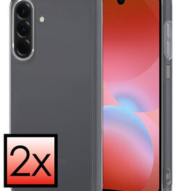 NoXx NoXx Samsung Galaxy A26 Hoesje Siliconen - Transparant - 2 PACK