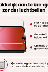 NoXx NoXx Samsung Galaxy A26 Hoesje Siliconen Met Screenprotector - Rood