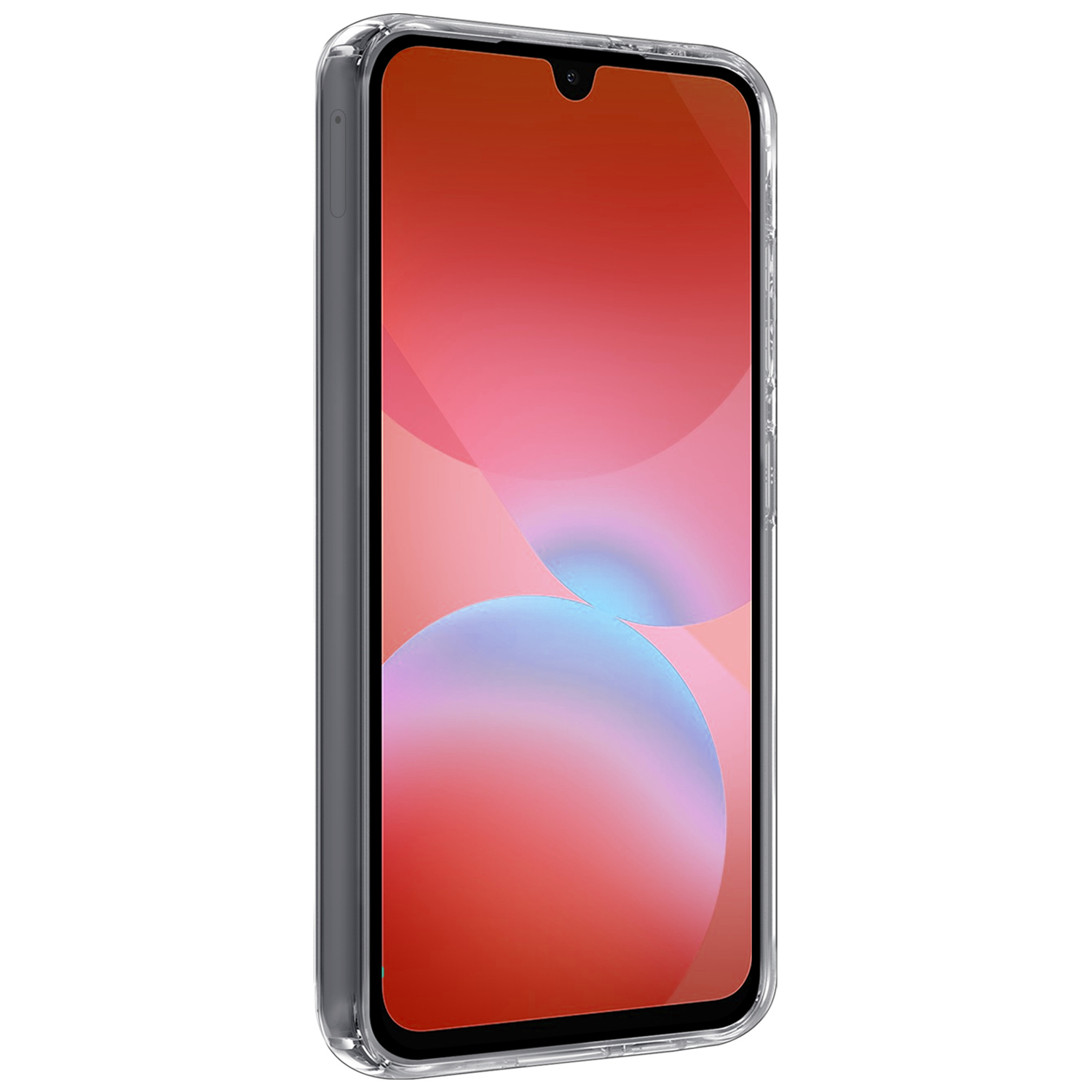 NoXx NoXx Samsung Galaxy A26 Hoesje Siliconen Met Screenprotector - Transparant