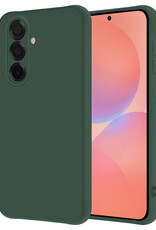 NoXx NoXx Samsung Galaxy A36 Hoesje Siliconen - Donkergroen