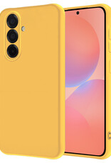 NoXx NoXx Samsung Galaxy A36 Hoesje Siliconen - Geel