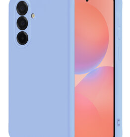 NoXx NoXx Samsung Galaxy A36 Hoesje Siliconen - Lichtblauw