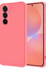 NoXx NoXx Samsung Galaxy A36 Hoesje Siliconen - Lichtroze