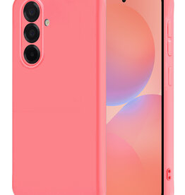 NoXx NoXx Samsung Galaxy A36 Hoesje Siliconen - Lichtroze