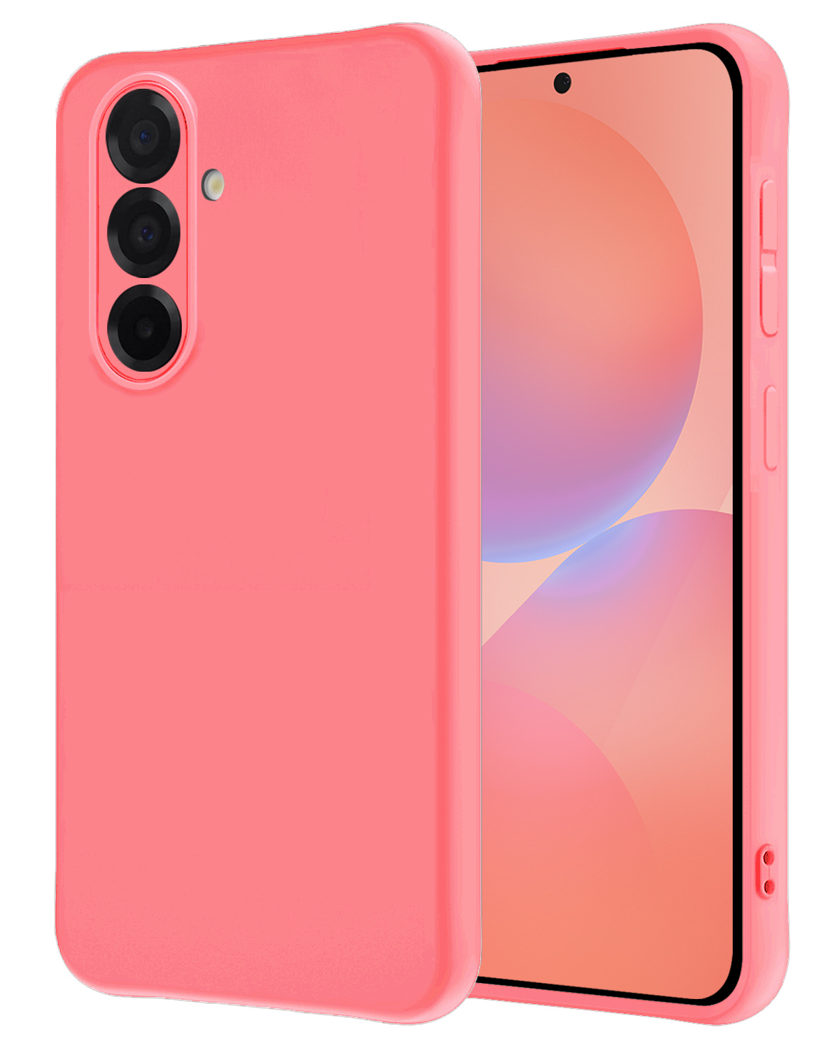 NoXx NoXx Samsung Galaxy A36 Hoesje Siliconen - Lichtroze