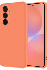 NoXx NoXx Samsung Galaxy A36 Hoesje Siliconen - Perzik