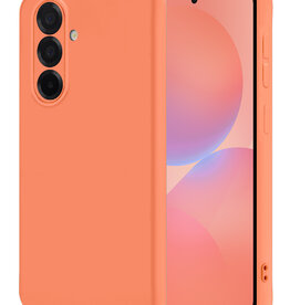 NoXx NoXx Samsung Galaxy A36 Hoesje Siliconen - Perzik