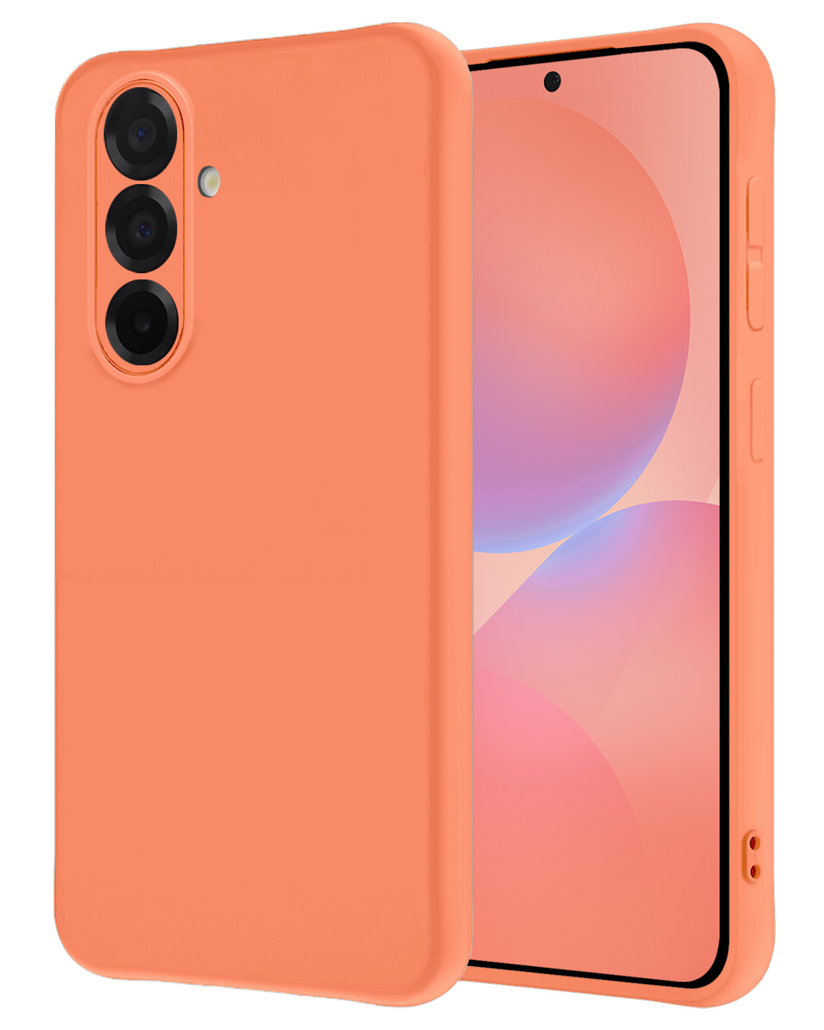 NoXx NoXx Samsung Galaxy A36 Hoesje Siliconen - Perzik