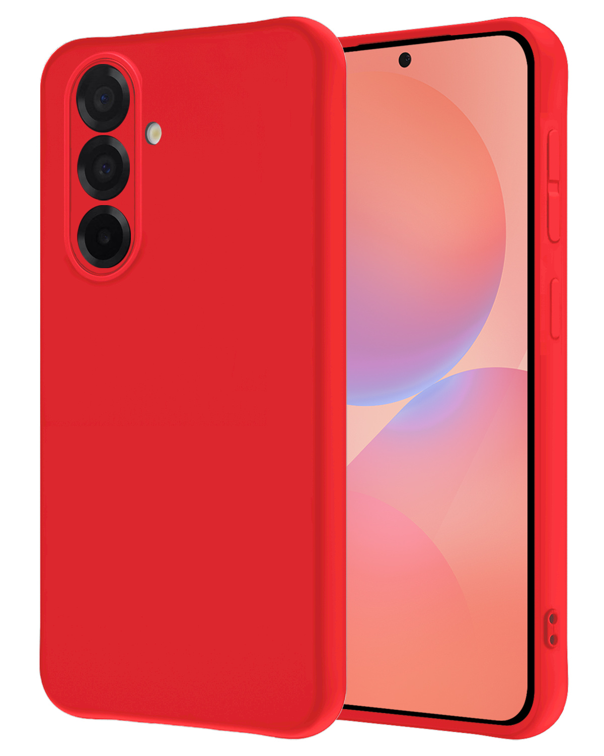 NoXx NoXx Samsung Galaxy A36 Hoesje Siliconen - Rood