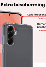 NoXx NoXx Samsung Galaxy A36 Hoesje Siliconen - Transparant