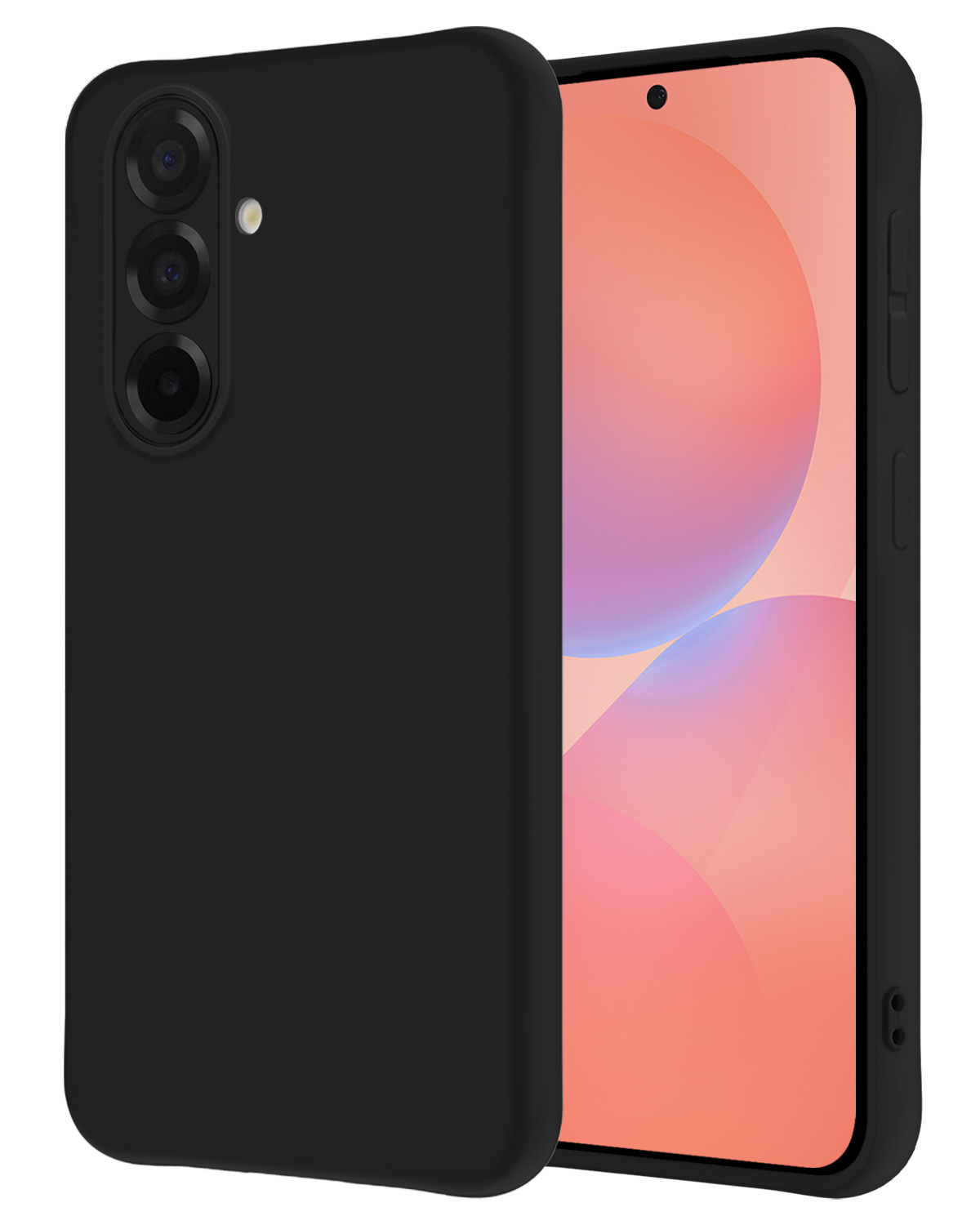 NoXx NoXx Samsung Galaxy A36 Hoesje Siliconen - Zwart