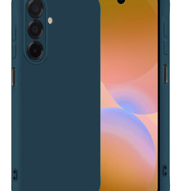 Nomfy Nomfy Samsung Galaxy A26 Hoesje Siliconen - Donkerblauw