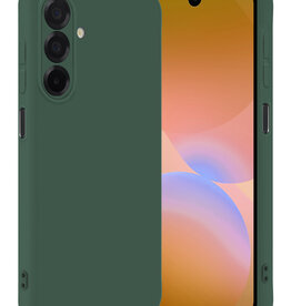 Nomfy Nomfy Samsung Galaxy A26 Hoesje Siliconen - Donkergroen