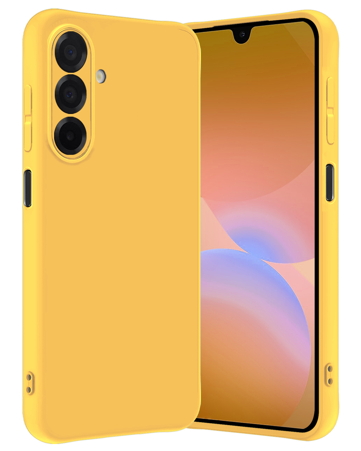 Nomfy Nomfy Samsung Galaxy A26 Hoesje Siliconen - Geel