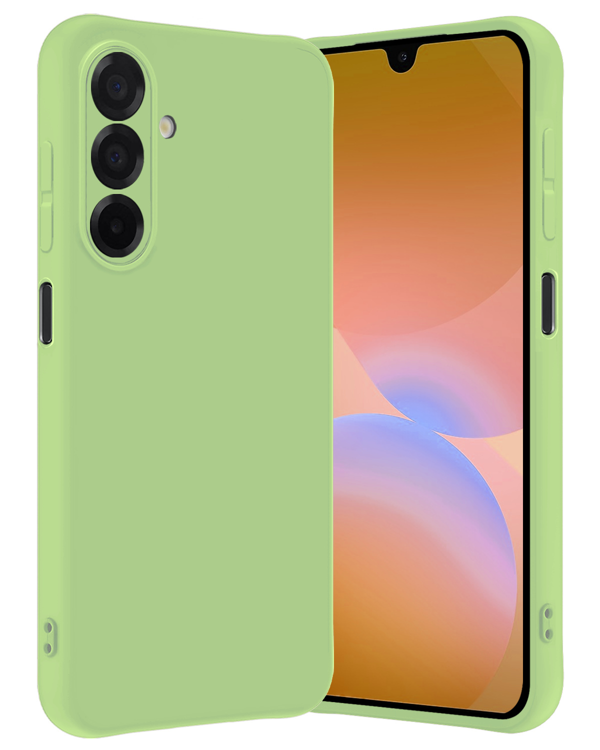 Nomfy Nomfy Samsung Galaxy A26 Hoesje Siliconen - Groen