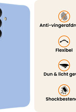 Nomfy Nomfy Samsung Galaxy A26 Hoesje Siliconen - Lichtblauw