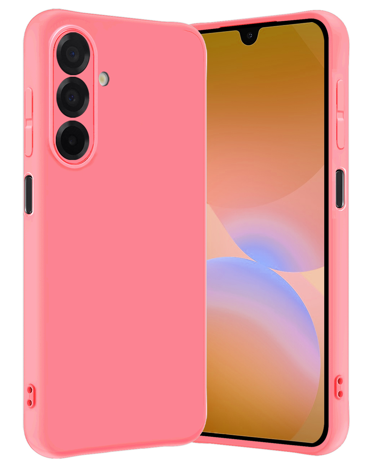 Nomfy Nomfy Samsung Galaxy A26 Hoesje Siliconen - Lichtroze