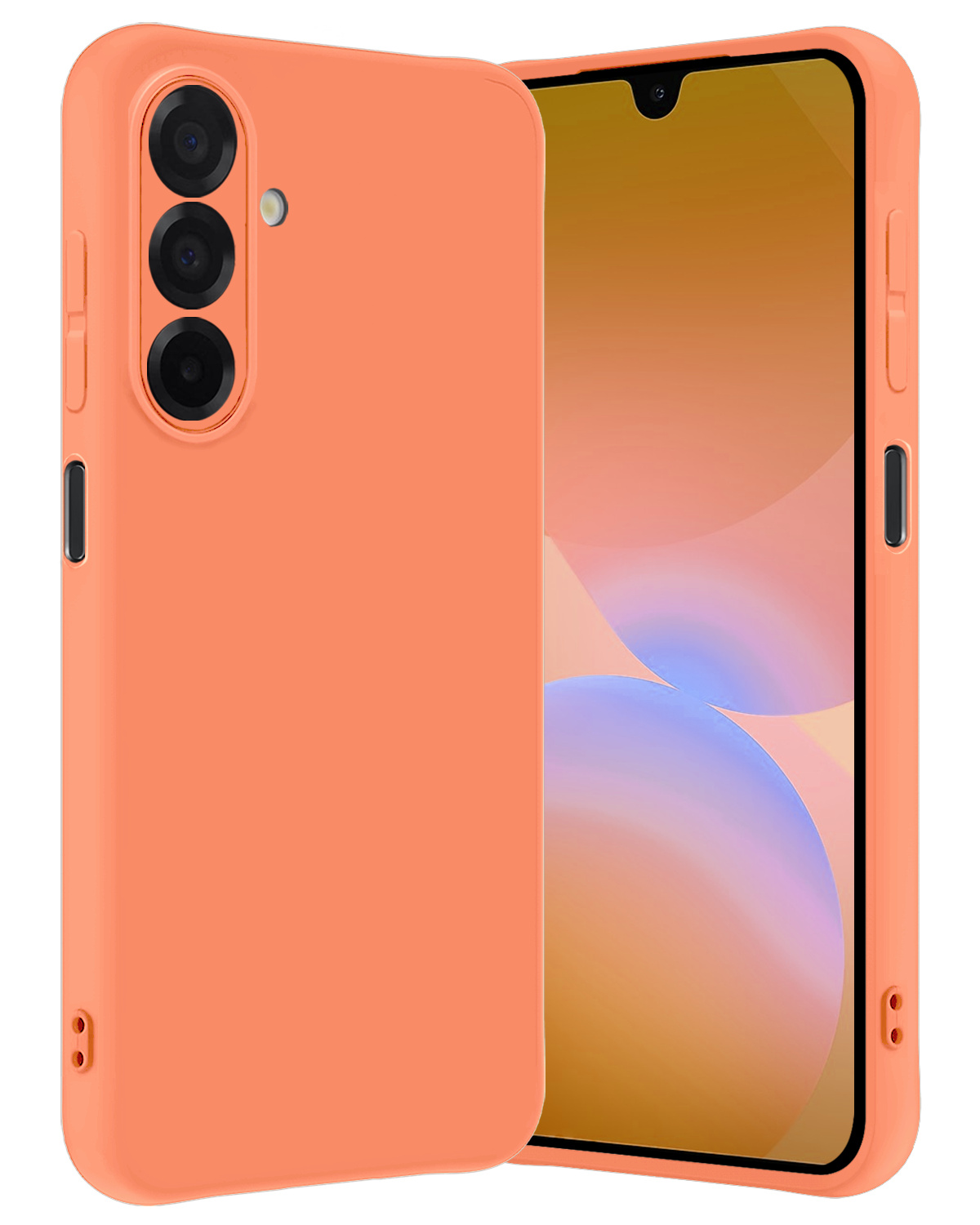 Nomfy Nomfy Samsung Galaxy A26 Hoesje Siliconen - Perzik