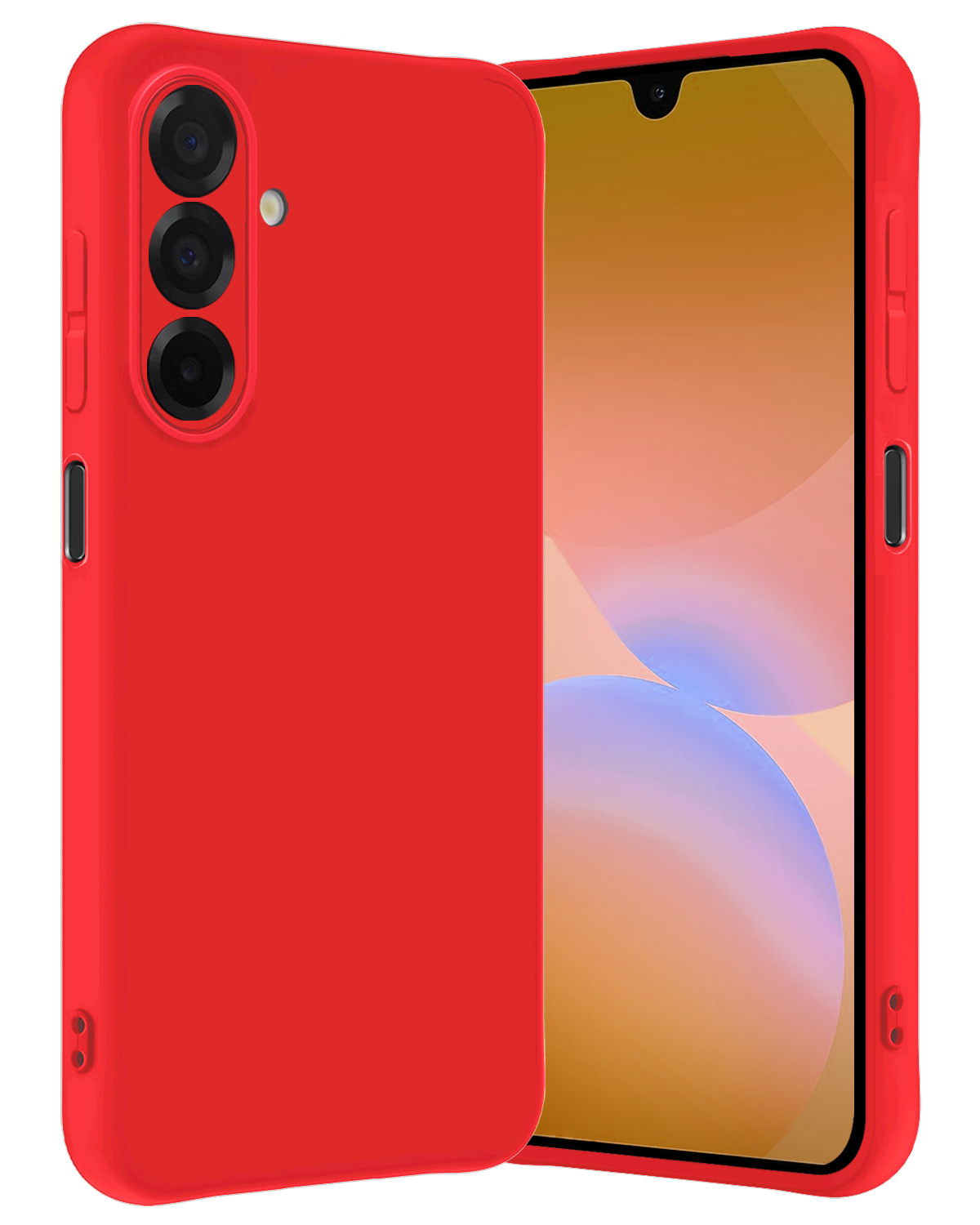 Nomfy Nomfy Samsung Galaxy A26 Hoesje Siliconen - Rood