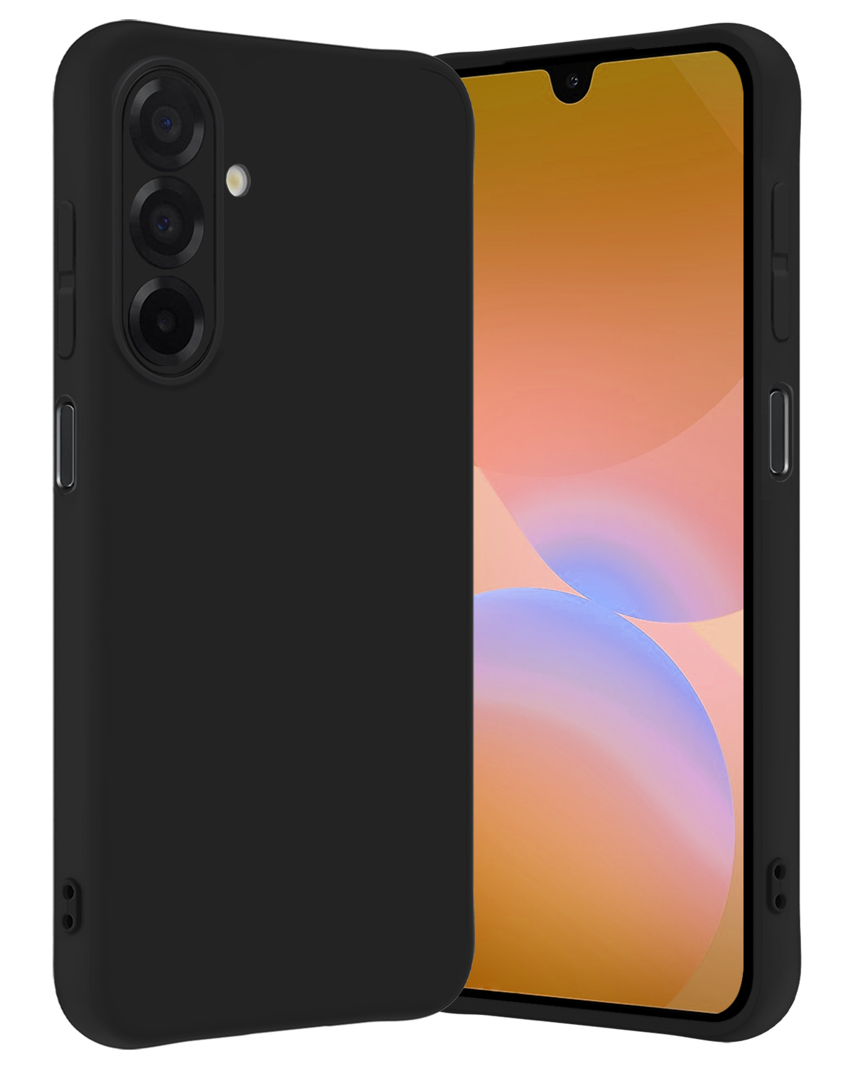 Nomfy Nomfy Samsung Galaxy A26 Hoesje Siliconen - Zwart