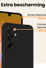Nomfy Nomfy Samsung Galaxy A26 Hoesje Siliconen - Zwart - 2 PACK