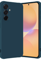 Nomfy Nomfy Samsung Galaxy A36 Hoesje Siliconen - Donkerblauw