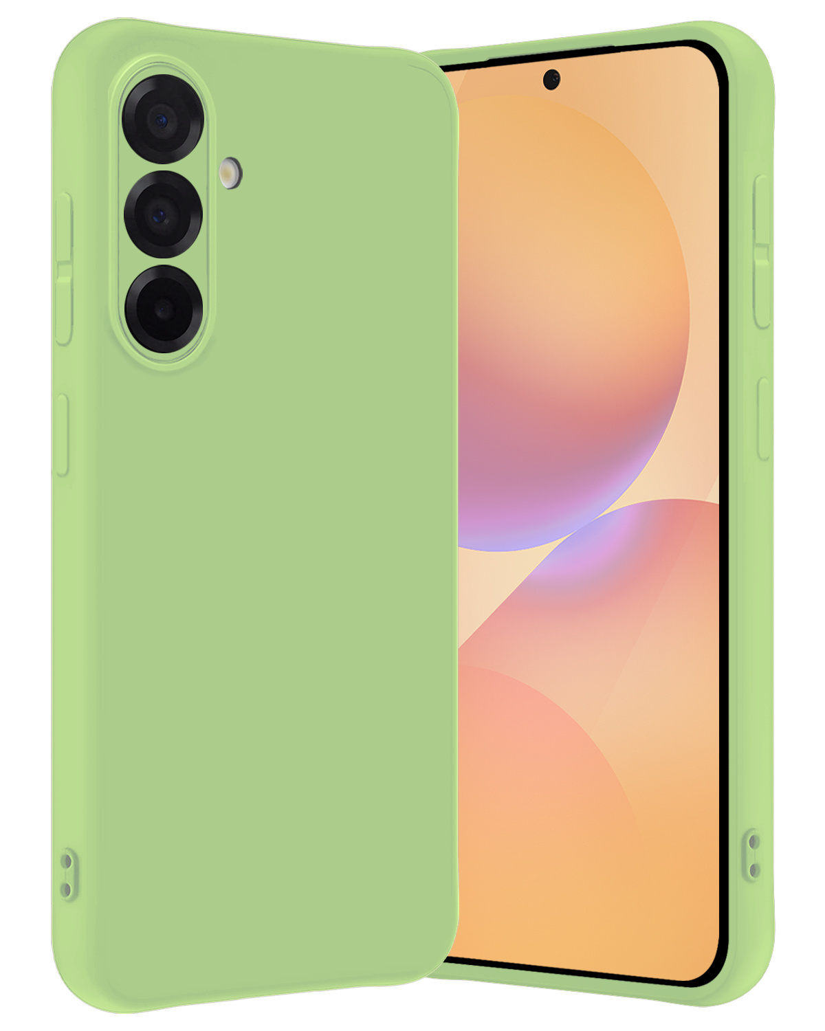 Nomfy Nomfy Samsung Galaxy A36 Hoesje Siliconen - Groen