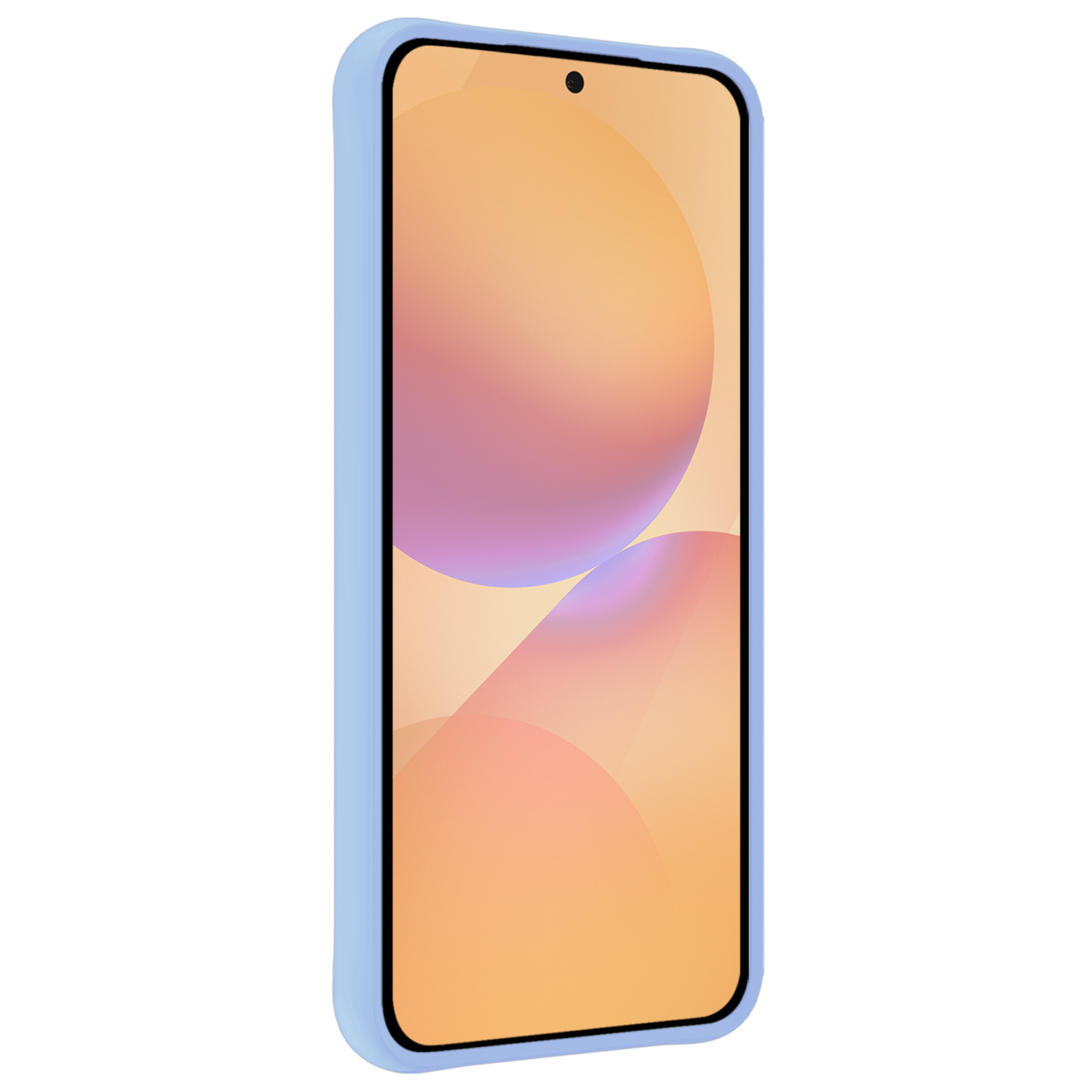 Nomfy Nomfy Samsung Galaxy A36 Hoesje Siliconen - Lichtblauw