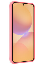 Nomfy Nomfy Samsung Galaxy A36 Hoesje Siliconen - Lichtroze