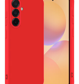 Nomfy Nomfy Samsung Galaxy A36 Hoesje Siliconen - Rood